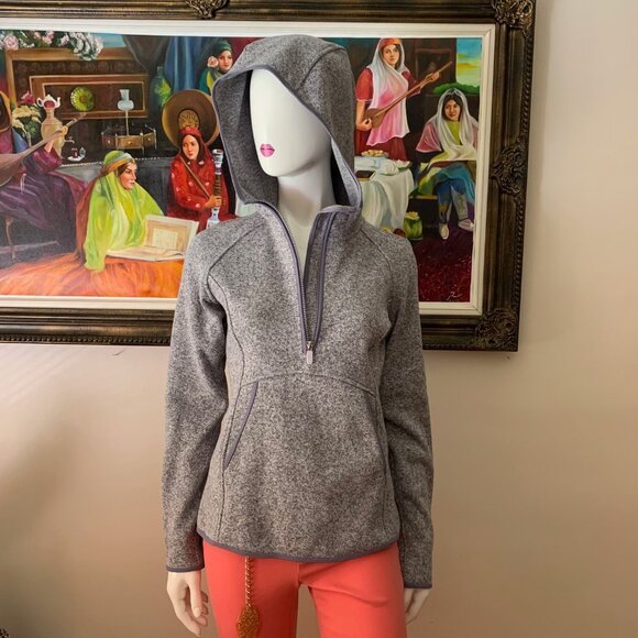 Lululemon Athletica Women’s Hoodie Half Front Zip Pullover Sweater Active wear - Picture 2 of 10